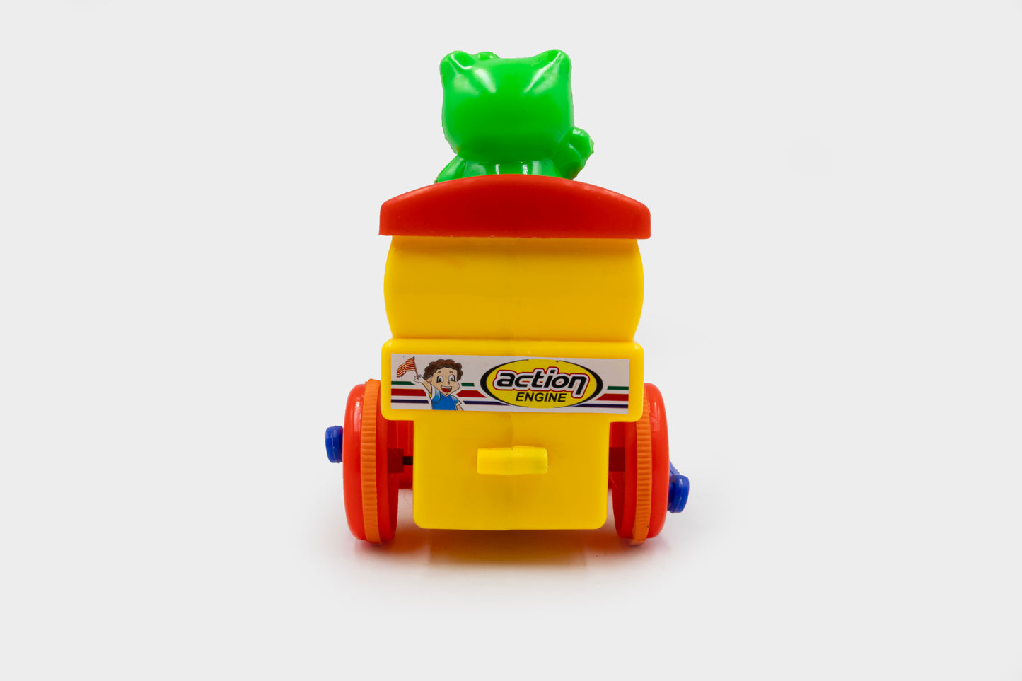 Toybharat Action Engine |Multicolour | Friction Power Toys | Birthday Gift for Boy and Girl Baby