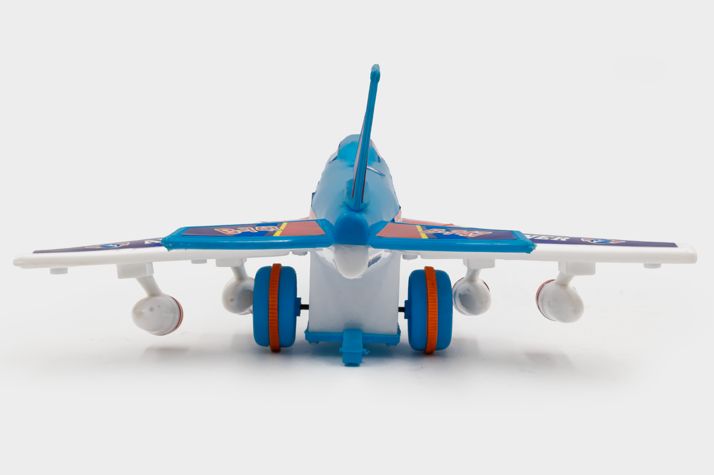 ToyBharat Air Liner Plane toy with multicolour body and friction power is a perfect baby gift. Safe, non-toxic, and durable, it offers fun indoor and outdoor play for toddlers with a realistic design.