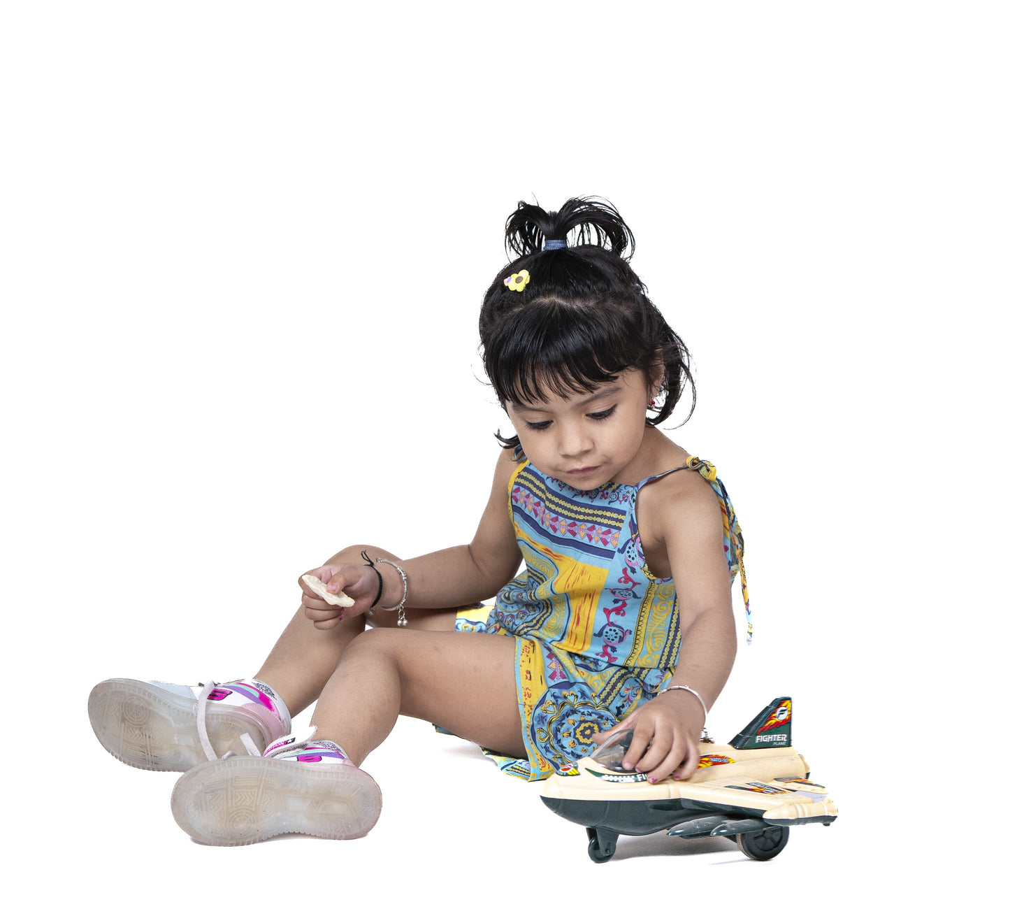 Toybharat Fighter Plane |Multicolour |Intractive Toys| Birthday Gift for Boy and Girl Baby