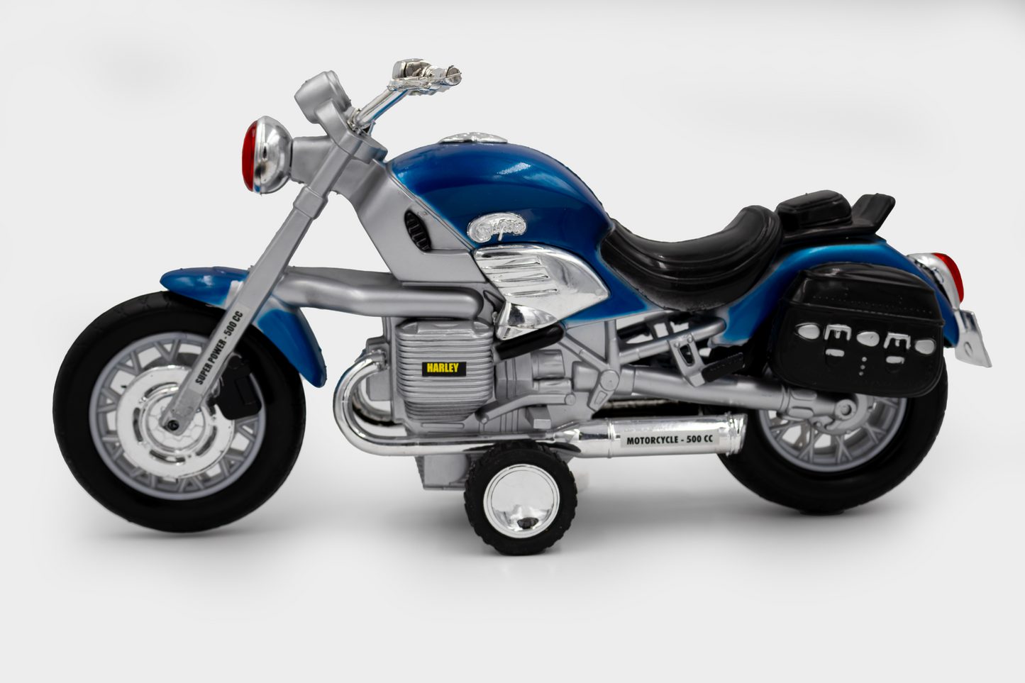 Toybharat Harley Bike |Multicolour |Friction Power Toys| Birthday Gift for Boy and Girl Baby