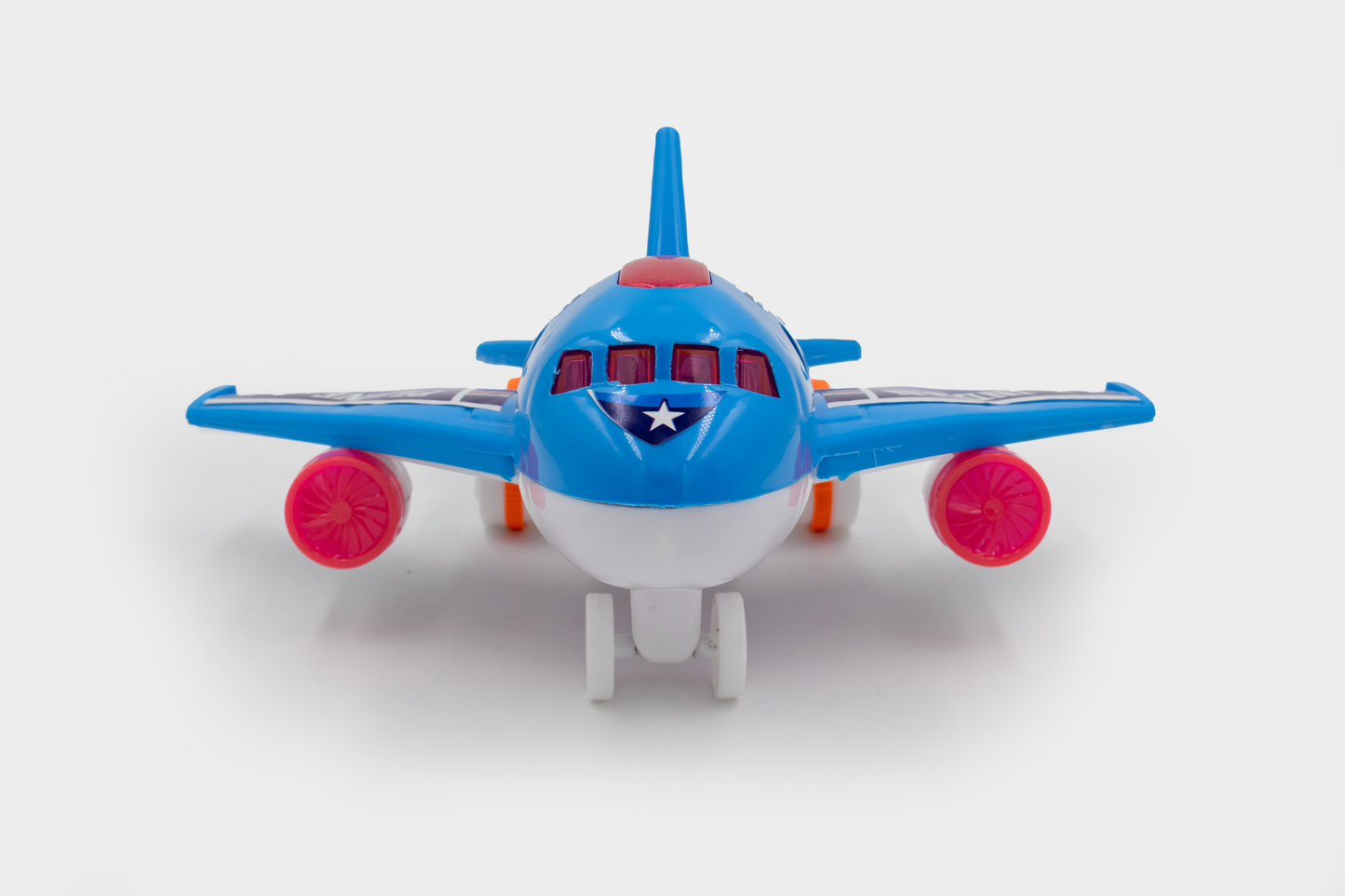 Toybharat Indian Plane |Multicolour |Friction Power Toys | Birthday Gift for Boy and Girl Baby