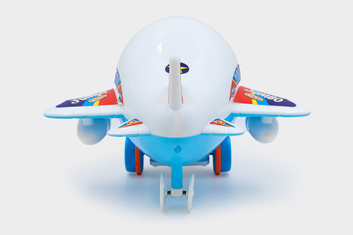 Toybharat Jumbo Plane |Multicolour |Friction Power Toys | Birthday Gift for Boy and Girl Baby