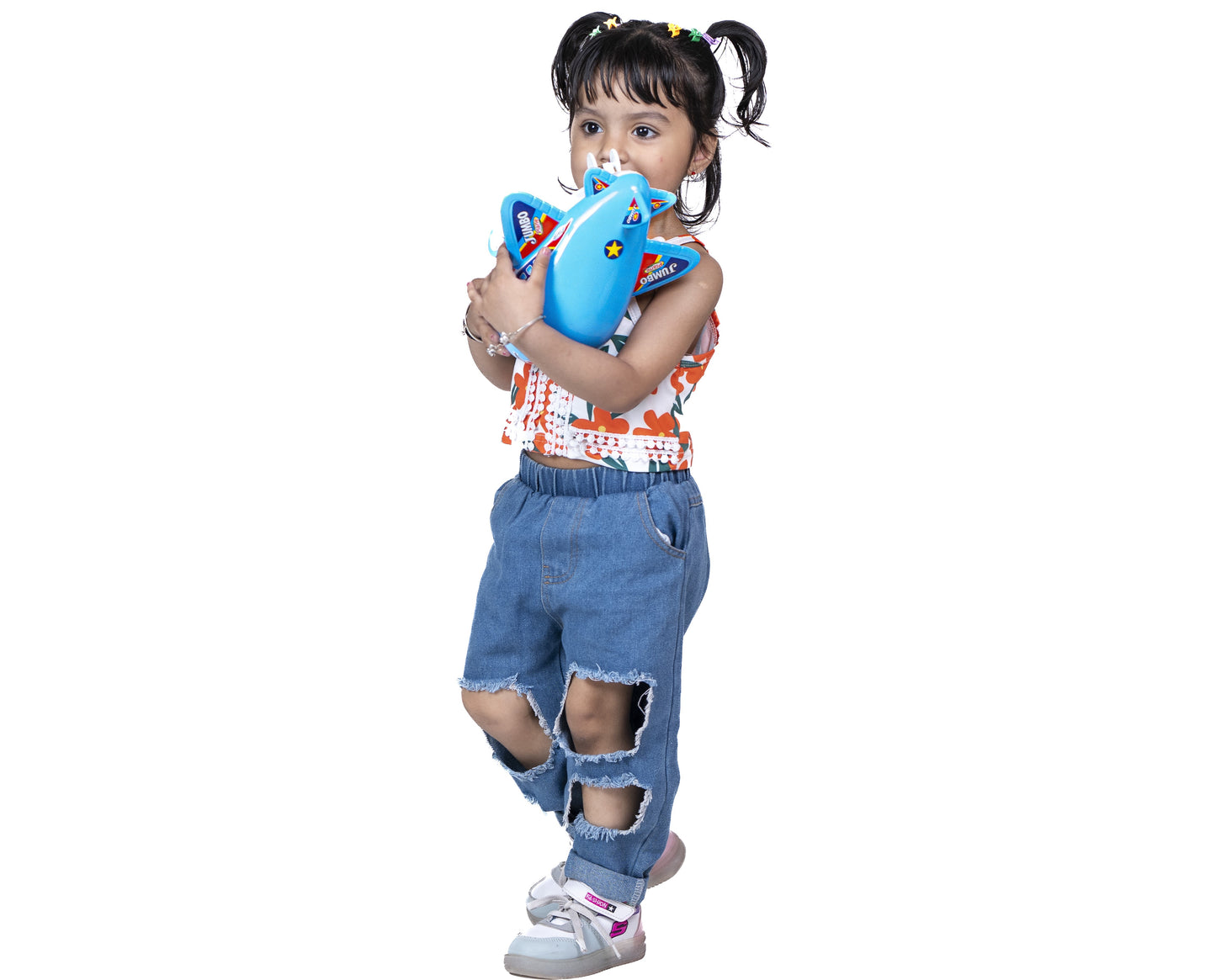 Toybharat Jumbo Plane |Multicolour |Friction Power Toys | Birthday Gift for Boy and Girl Baby