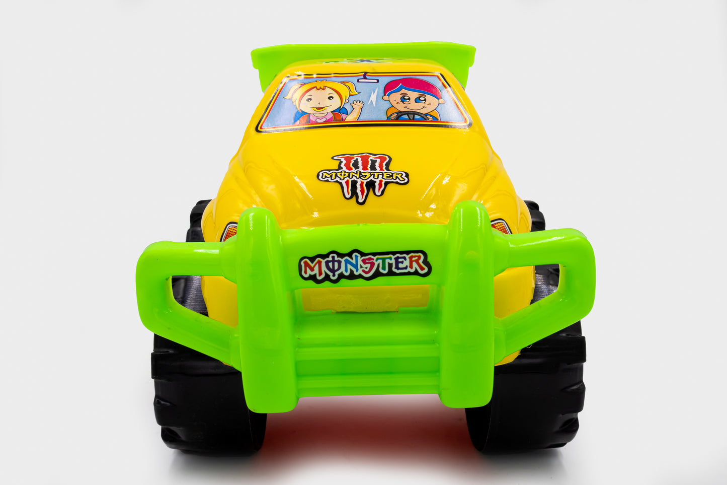 Toybharat Monster Jeep |Multicolour |Friction Power Toys| Birthday Gift for Boy and Girl Baby