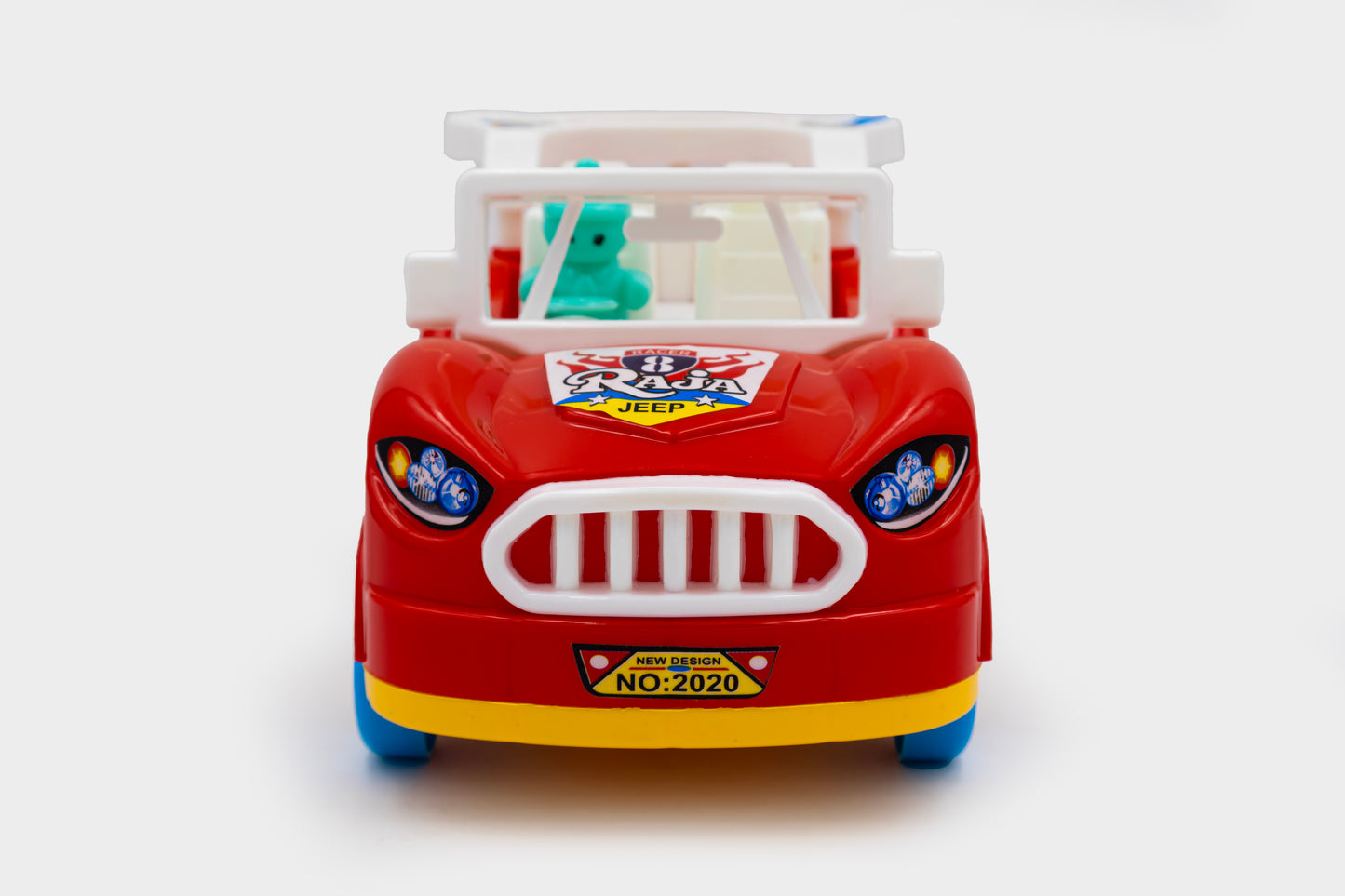 ToyBharat Raja Car is a multicolour friction-powered travel toy with a stylish design, perfect for kids aged 1 to 6 years. Made from safe, non-toxic materials, it's durable, fun, and a great birthday gift.