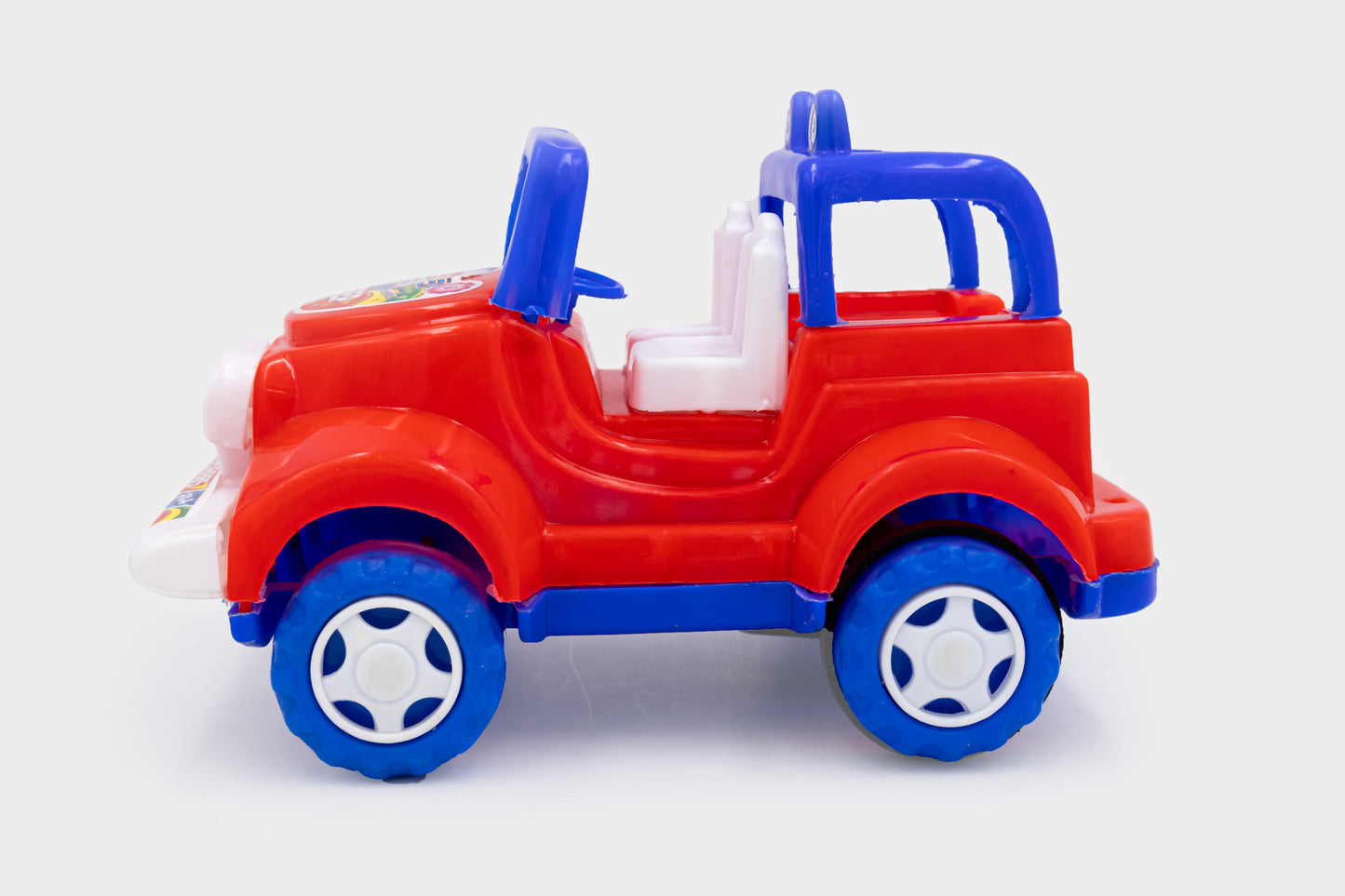 Toybharat Speed Jeep |Multicolour |Friction Power Toys| Birthday Gift for Boy and Girl Baby