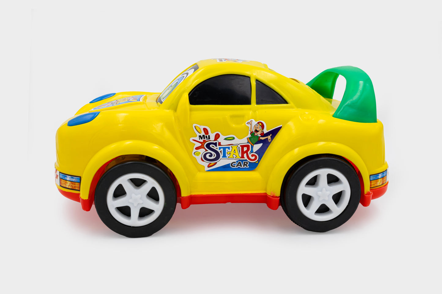 Toybharat Star Car |Multicolour |Friction Power Toys| Birthday Gift for Boy and Girl Baby