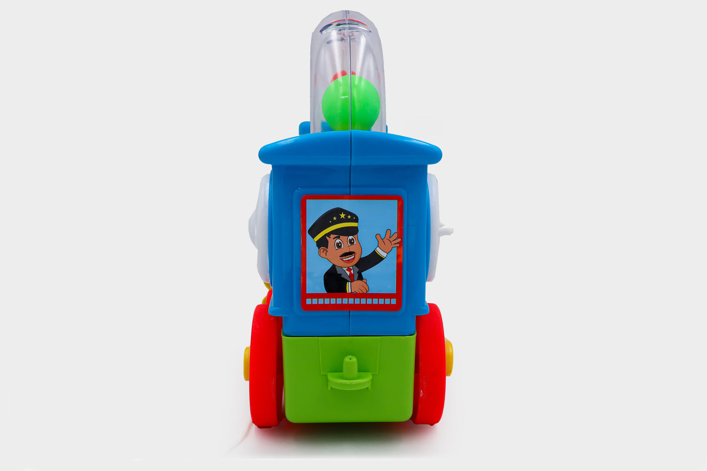 Toybharat Action Loco Pulling |Multicolour | Travel Toys |Pull Along Toy
