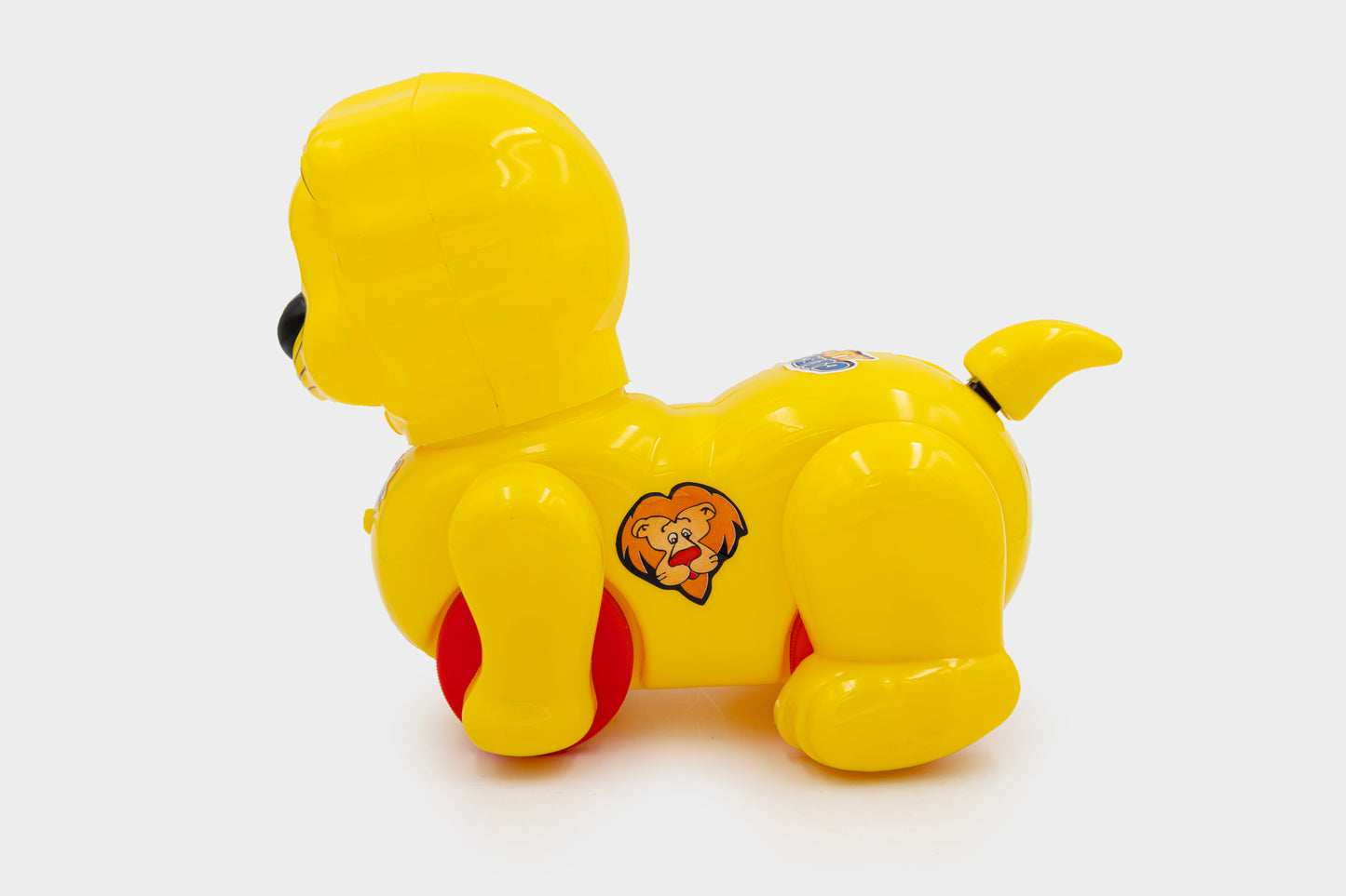 ToyBharat Circus Lion Pull-Along Toy is a vibrant, multicolour travel toy designed for toddlers aged 1-6. A safe and fun indoor-outdoor gift, it encourages movement, coordination, and imaginative play.