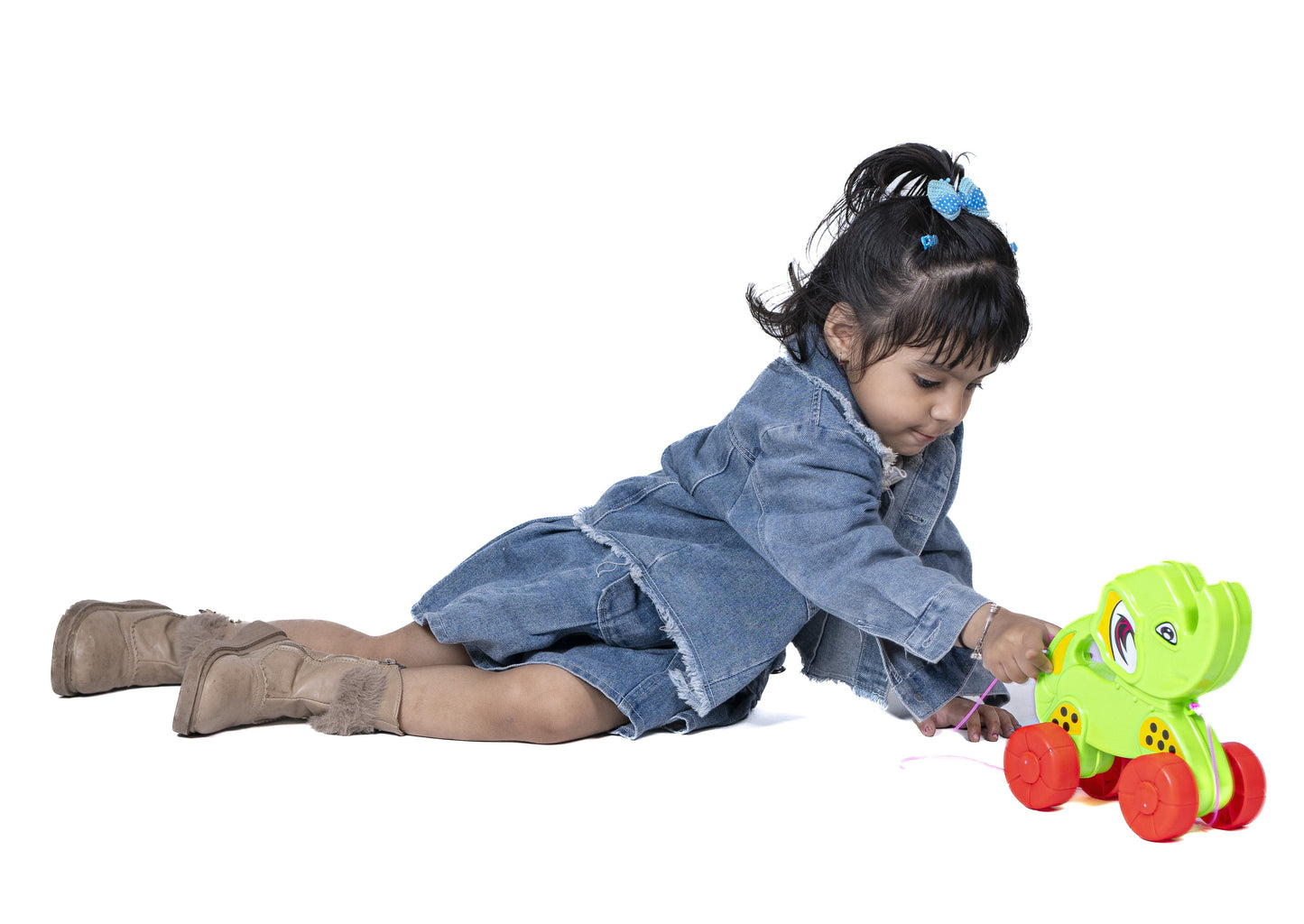 Toybharat Dancing Appu | Multicolour pull-along toy that dances and entertains kids. Fun travel toy perfect for playful learning and movement.