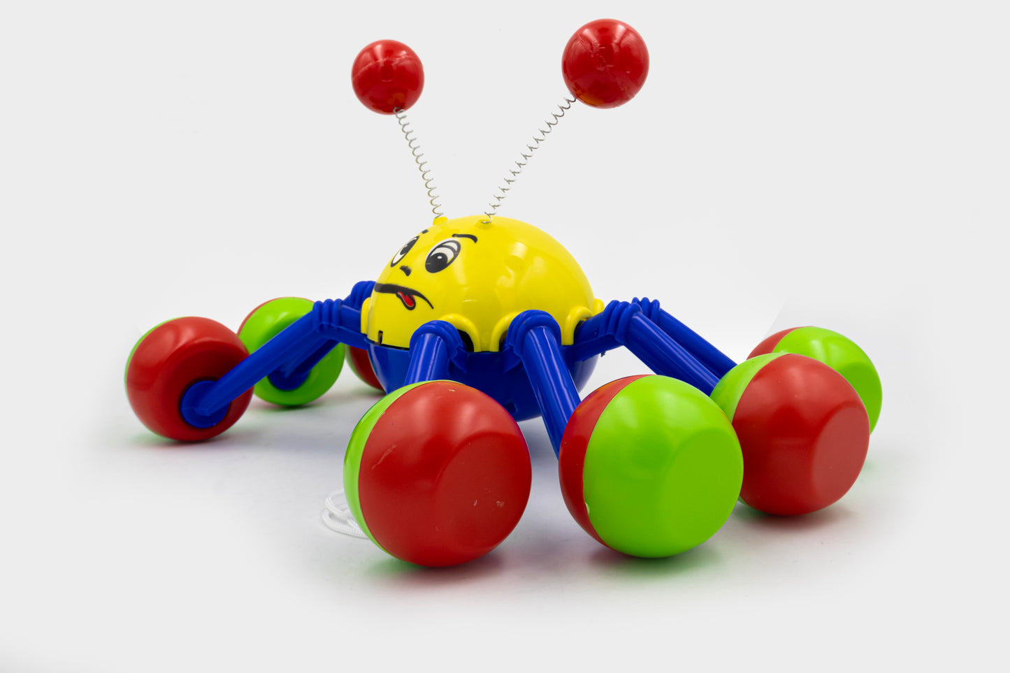 ToyBharat Pulling Octopus is a vibrant multicolour pull-along toy for toddlers aged 1-6 years. Safe, non-toxic, and engaging, it encourages walking, balance, and imaginative play indoors and outdoors.