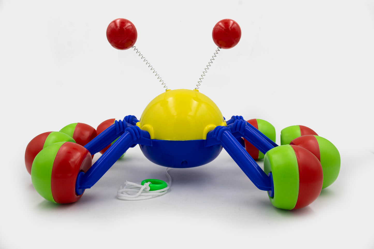 ToyBharat Pulling Octopus is a vibrant multicolour pull-along toy for toddlers aged 1-6 years. Safe, non-toxic, and engaging, it encourages walking, balance, and imaginative play indoors and outdoors.
