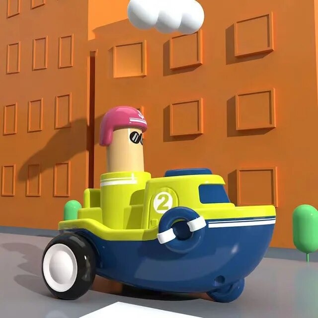 Unisex Kids For Pressing Go Boat