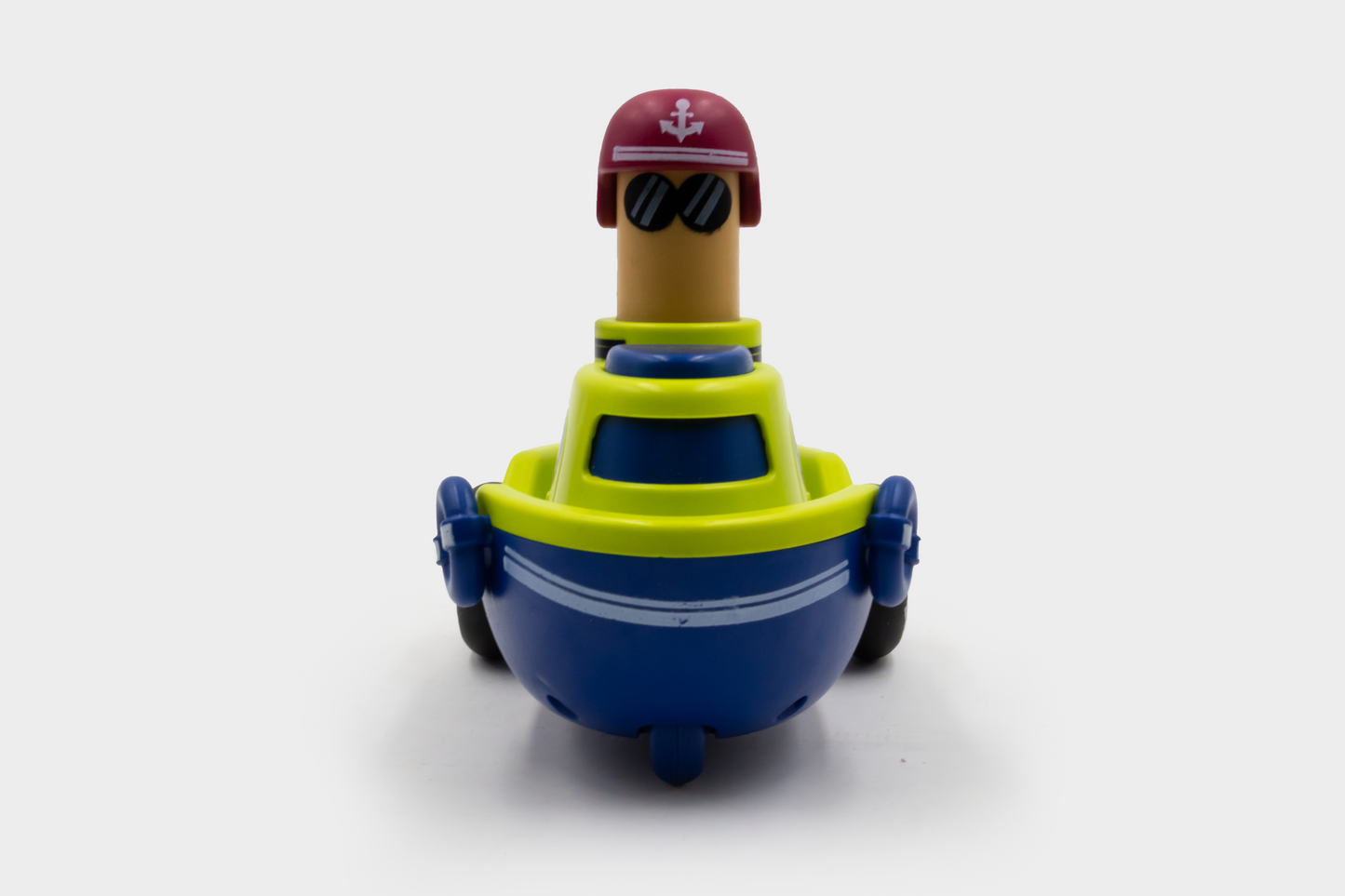 ToyBharat Pressing Go Boat is a Push N Go Toy in bright Multicolour with a Realistic Design. Perfect Birthday Gift for Kids aged 1–6 Years. Safe, Non-Toxic, ideal for Indoor and Outdoor Play fun.