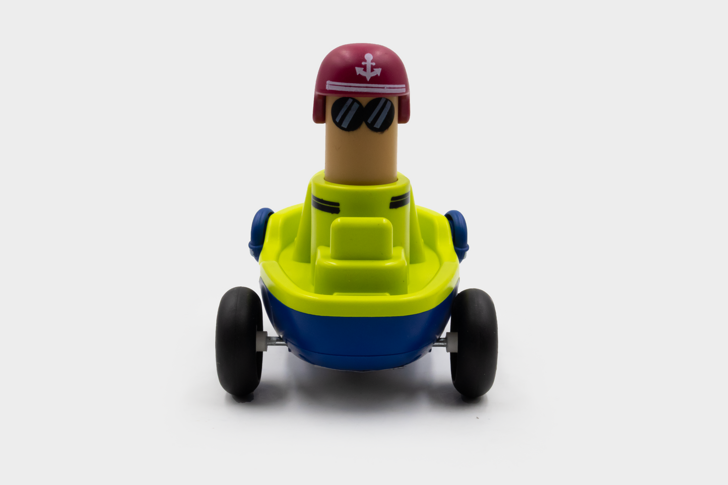 ToyBharat Pressing Go Boat is a Push N Go Toy in bright Multicolour with a Realistic Design. Perfect Birthday Gift for Kids aged 1–6 Years. Safe, Non-Toxic, ideal for Indoor and Outdoor Play fun.