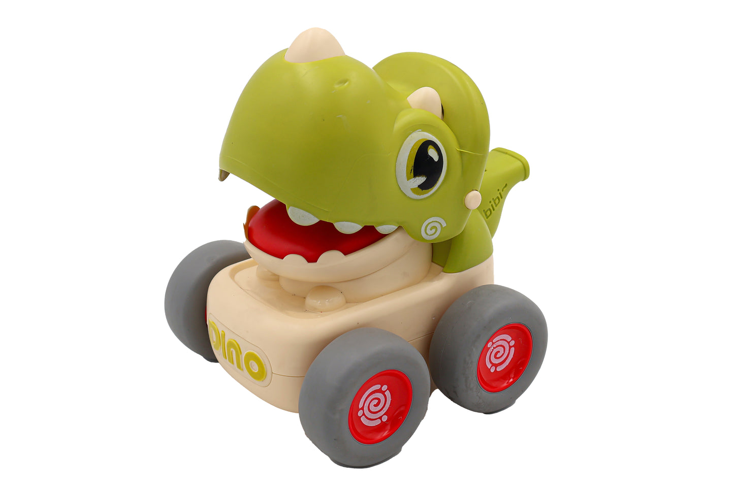 ToyBharat Push N Go Dino is a colourful travel toy that moves with a gentle push. Fun, durable, and perfect birthday gift for baby boys and girls.