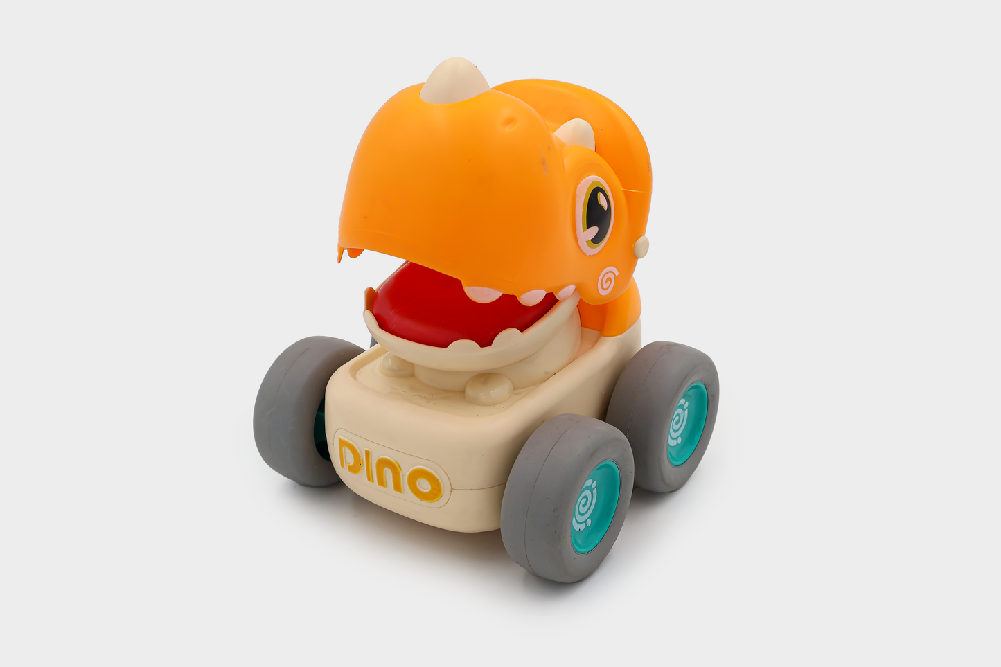 ToyBharat Push N Go Dino is a colourful travel toy that moves with a gentle push. Fun, durable, and perfect birthday gift for baby boys and girls.