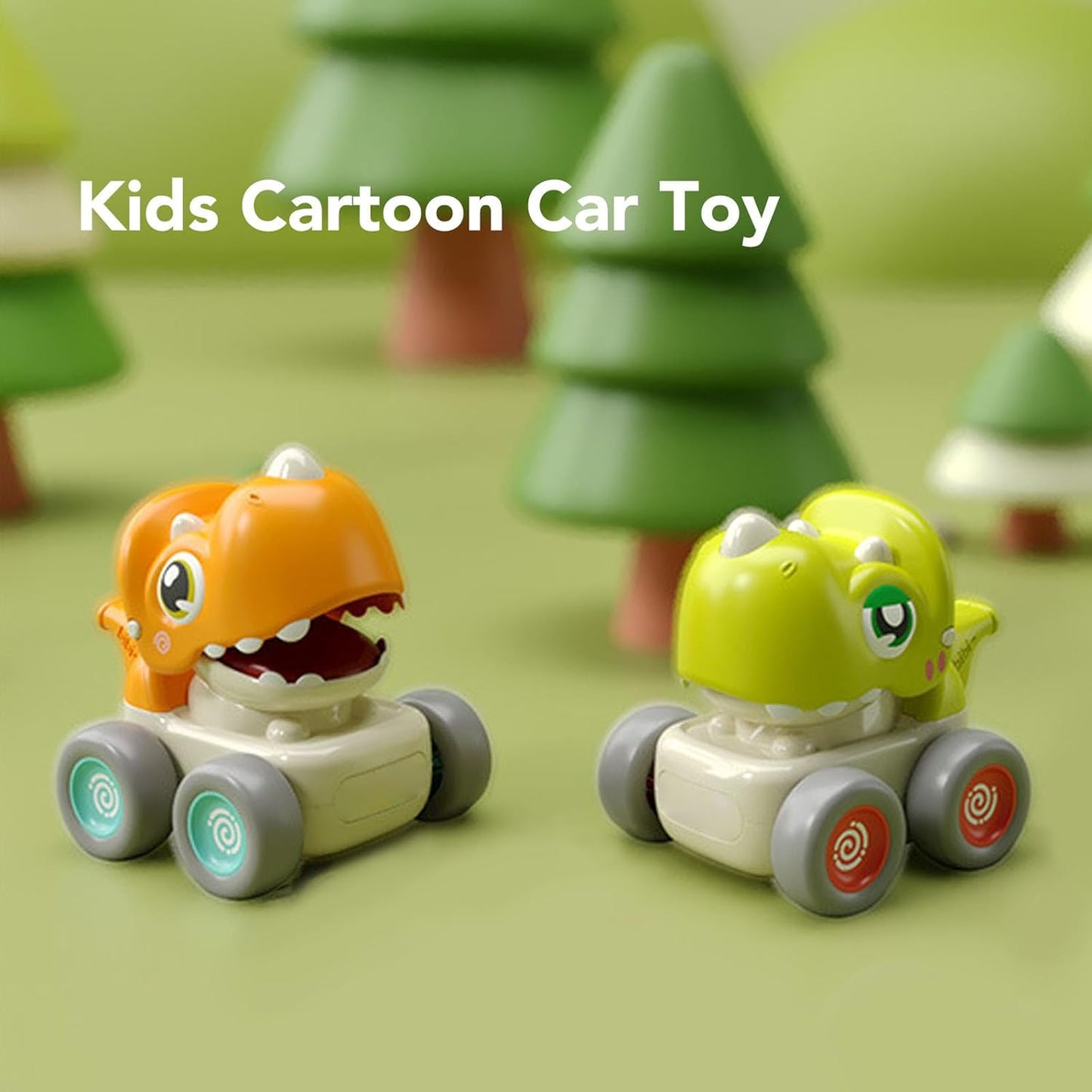 ToyBharat Push N Go Dino is a colourful travel toy that moves with a gentle push. Fun, durable, and perfect birthday gift for baby boys and girls.