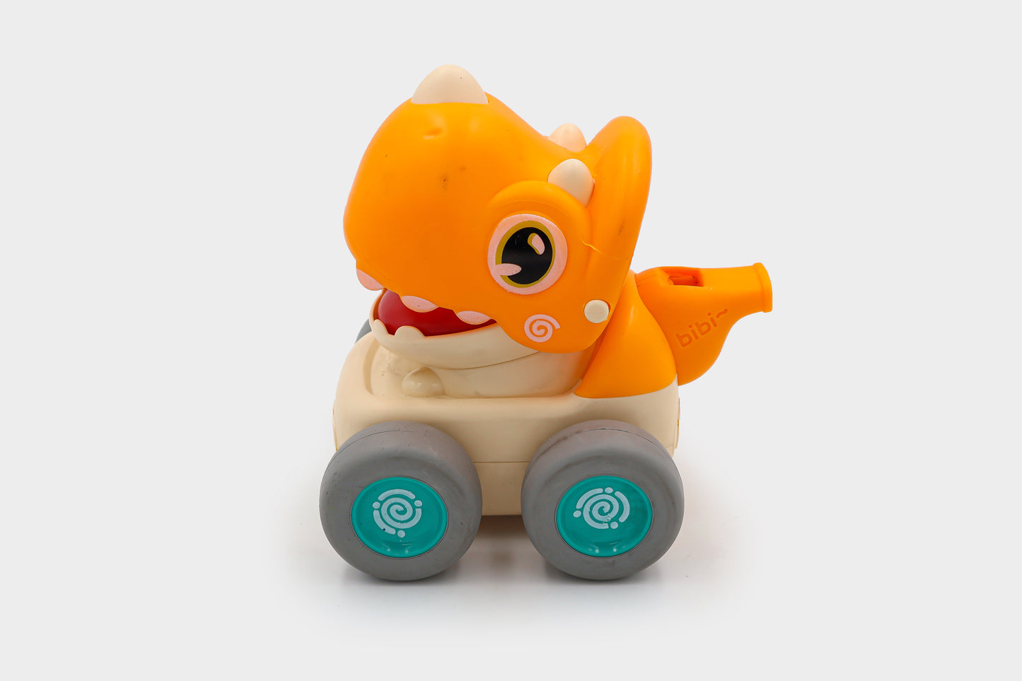 ToyBharat Push N Go Dino is a colourful travel toy that moves with a gentle push. Fun, durable, and perfect birthday gift for baby boys and girls.