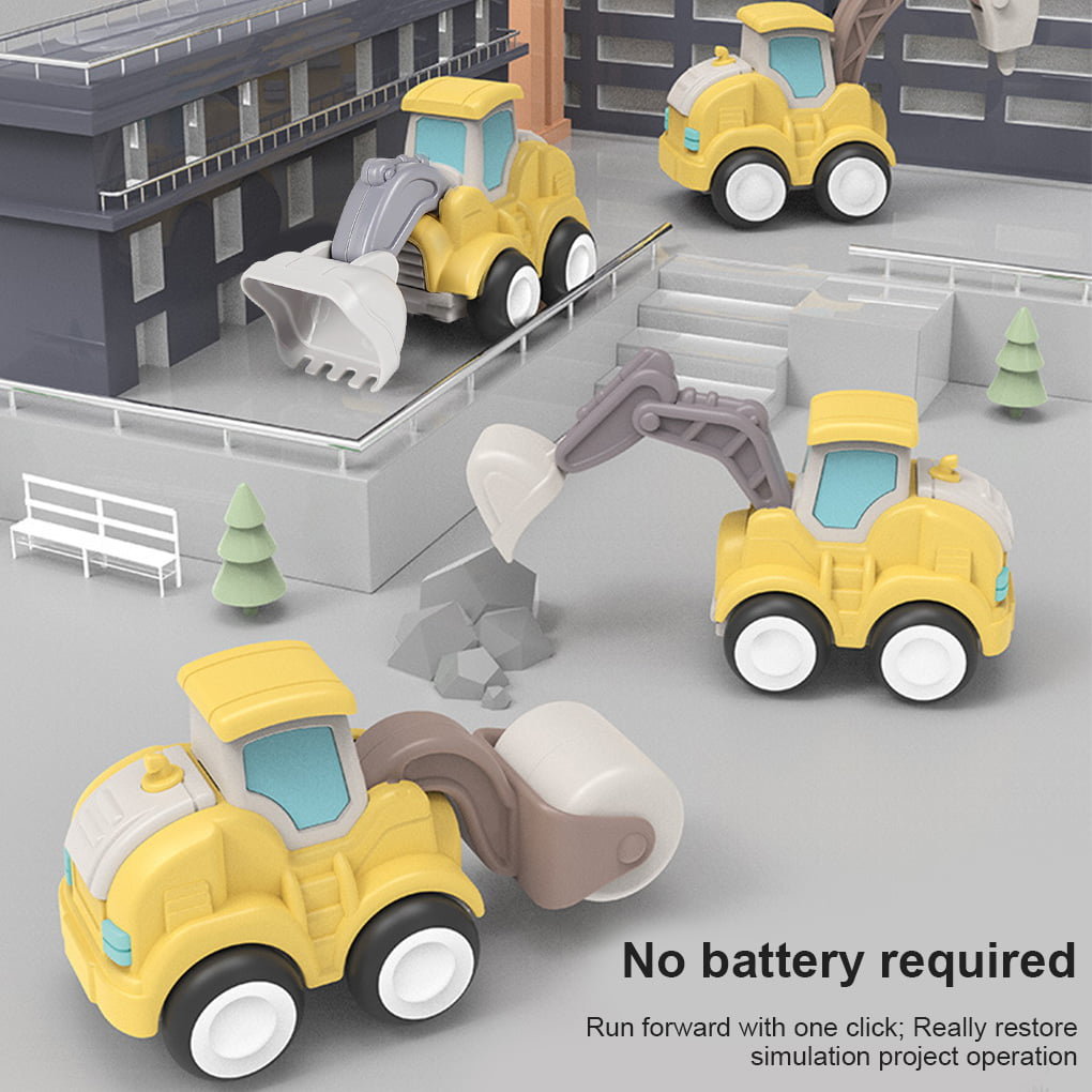 Unisex Kids For Pressing n go JCB