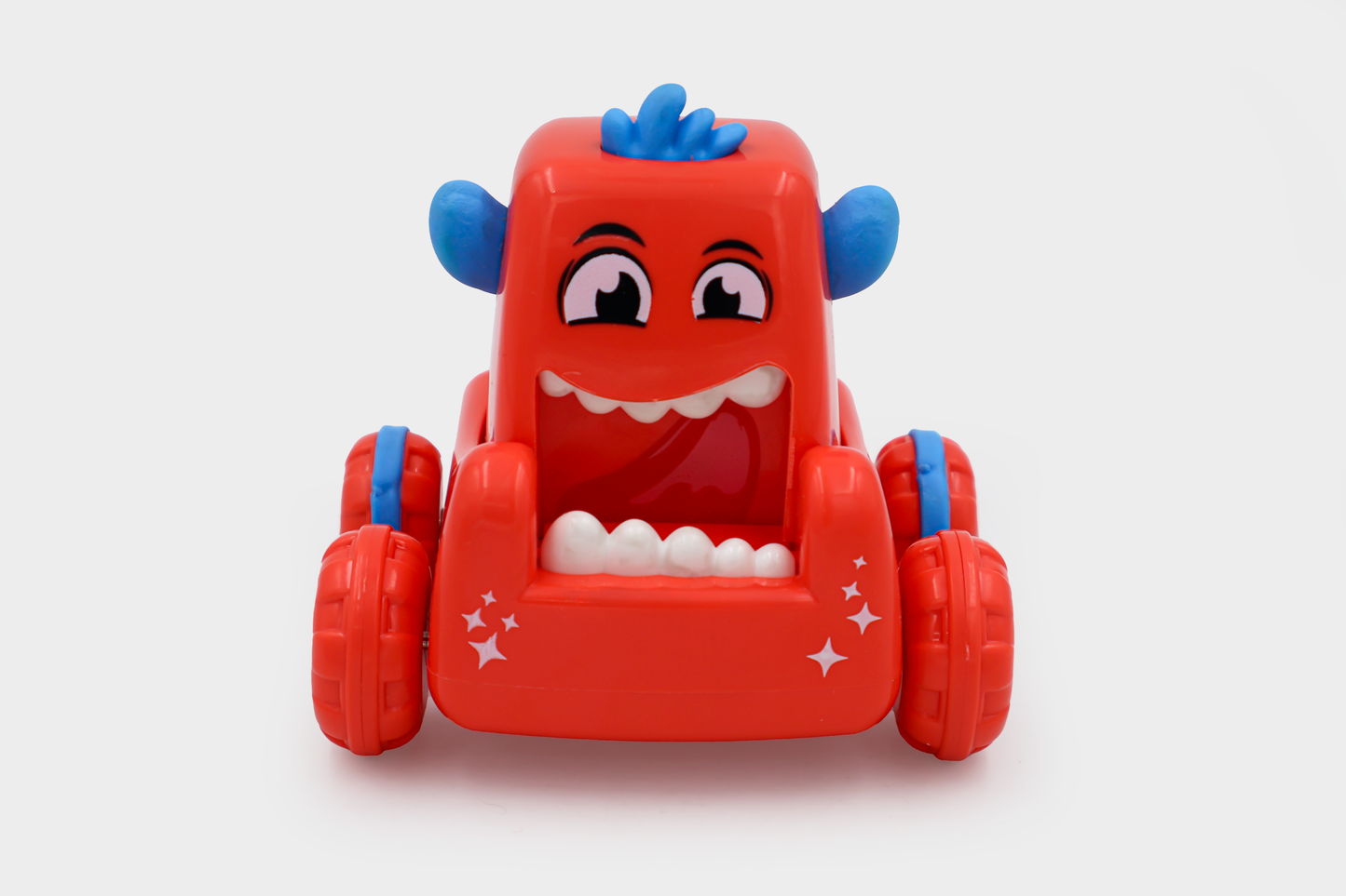 ToyBharat  Mini Monster Trucks Toy for Kids Age 3+ Years- Friction-Powered Racing Cars, Pull Back 360° Rotating Off-Road Vehicles, Inertia Trucks for Kids, Gift for Boys | Set of 4