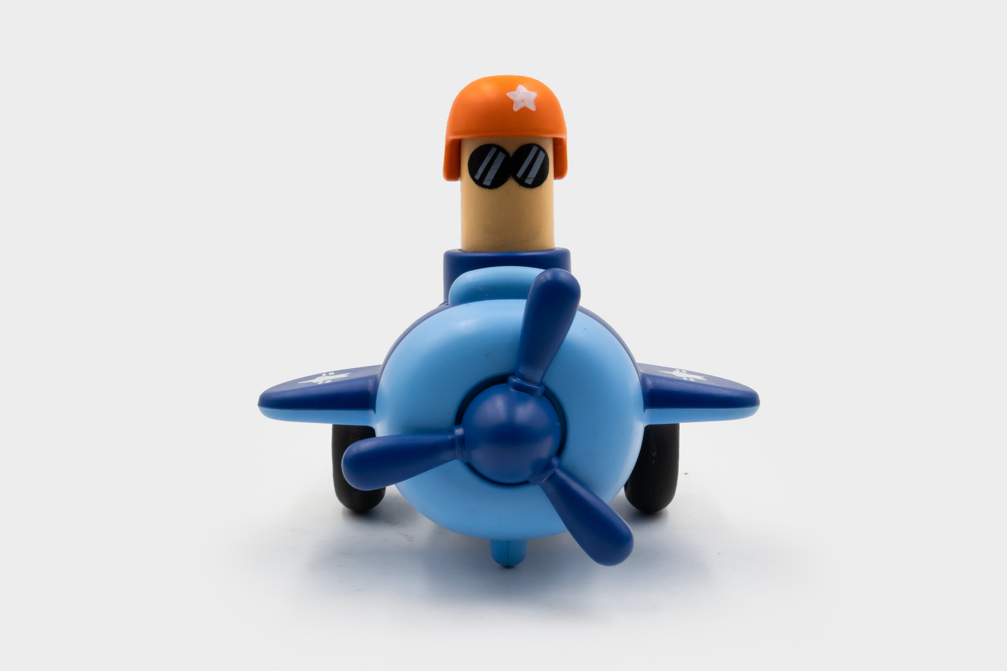 ToyBharat Pressing Go Plane is a colourful Push N Go Toy for kids. A safe, non-toxic, and realistic toy that's perfect as a birthday gift. Great for indoor and outdoor play for toddlers aged 1–6 years.