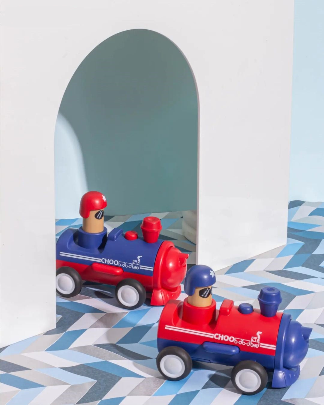 ToyBharat Pressing Go Loco is a colourful Push N Go Travel Toy for kids aged 1–6 years. Safe, Non-Toxic, and Realistic in design—perfect for indoor and outdoor play, gifting, and early learning fun.