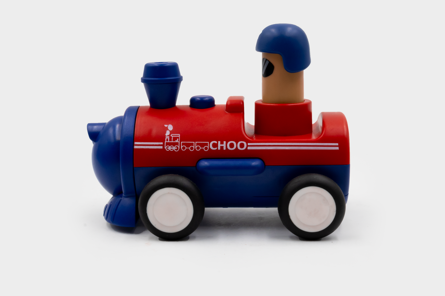 ToyBharat Pressing Go Loco is a colourful Push N Go Travel Toy for kids aged 1–6 years. Safe, Non-Toxic, and Realistic in design—perfect for indoor and outdoor play, gifting, and early learning fun.