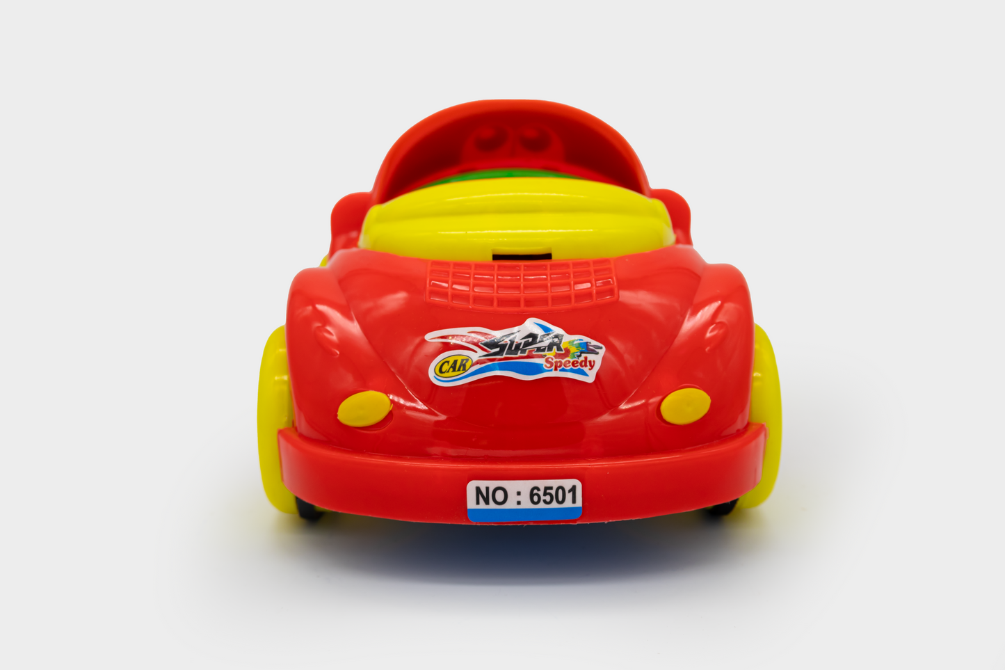 ToyBharat Push N Go Sam Car – A vibrant multicolour push toy for kids aged 1-6 years. With a realistic design, it’s a safe, non-toxic, Made in India gift perfect for birthdays and indoor-outdoor play fun.