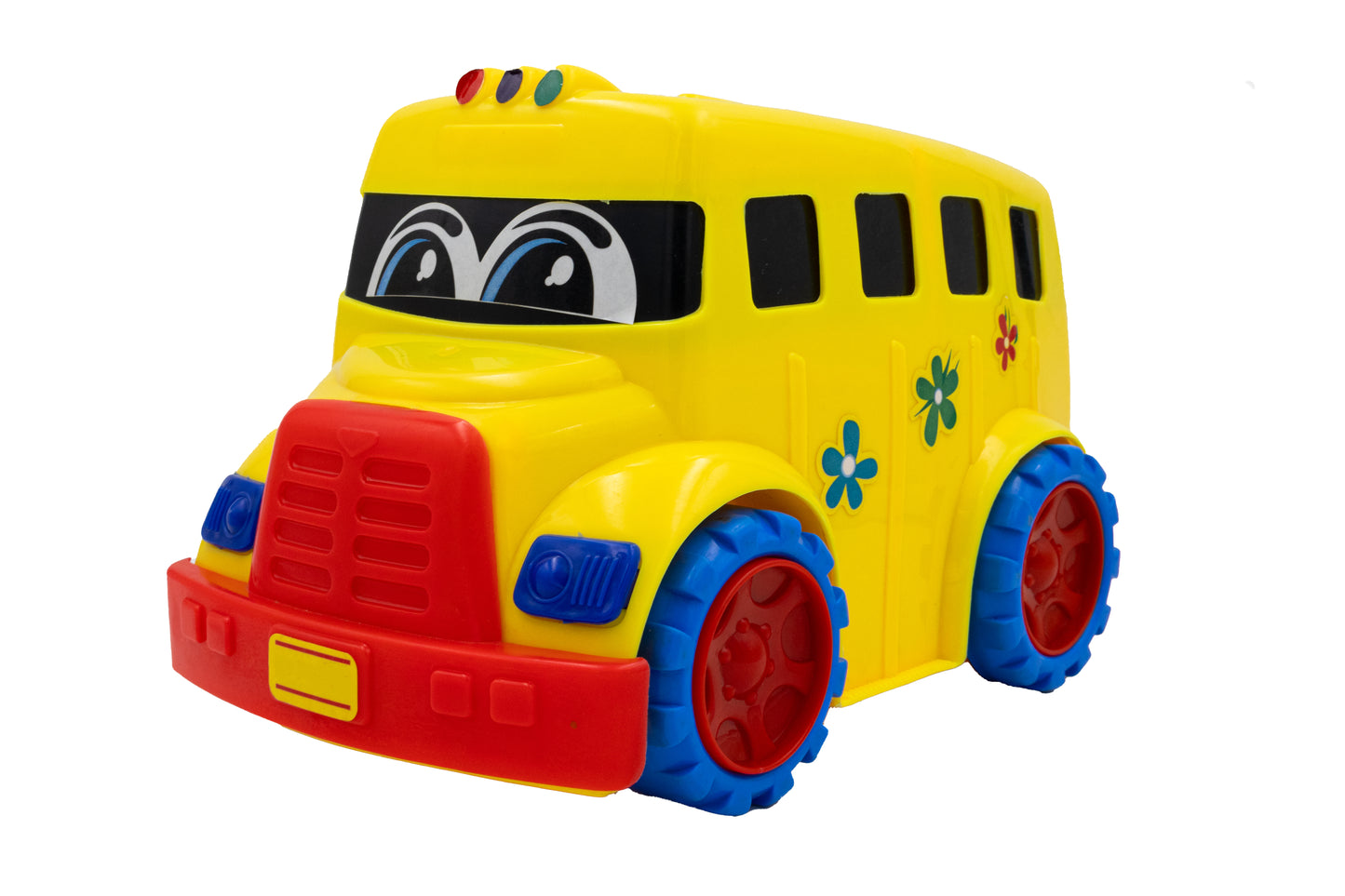 ToyBharat School Bus is a multicolour friction-powered toy designed for kids aged 3 to 6 years. Safe, non-toxic, and durable, it’s perfect for indoor play and makes an ideal birthday gift for boys and girls.