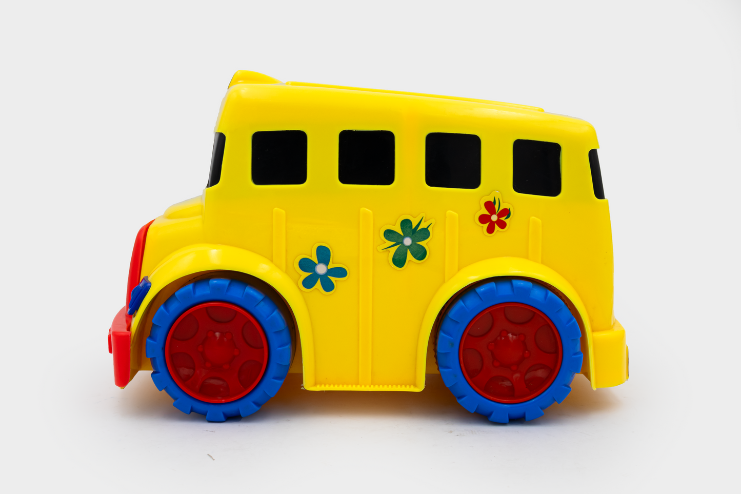 ToyBharat School Bus is a multicolour friction-powered toy designed for kids aged 3 to 6 years. Safe, non-toxic, and durable, it’s perfect for indoor play and makes an ideal birthday gift for boys and girls.