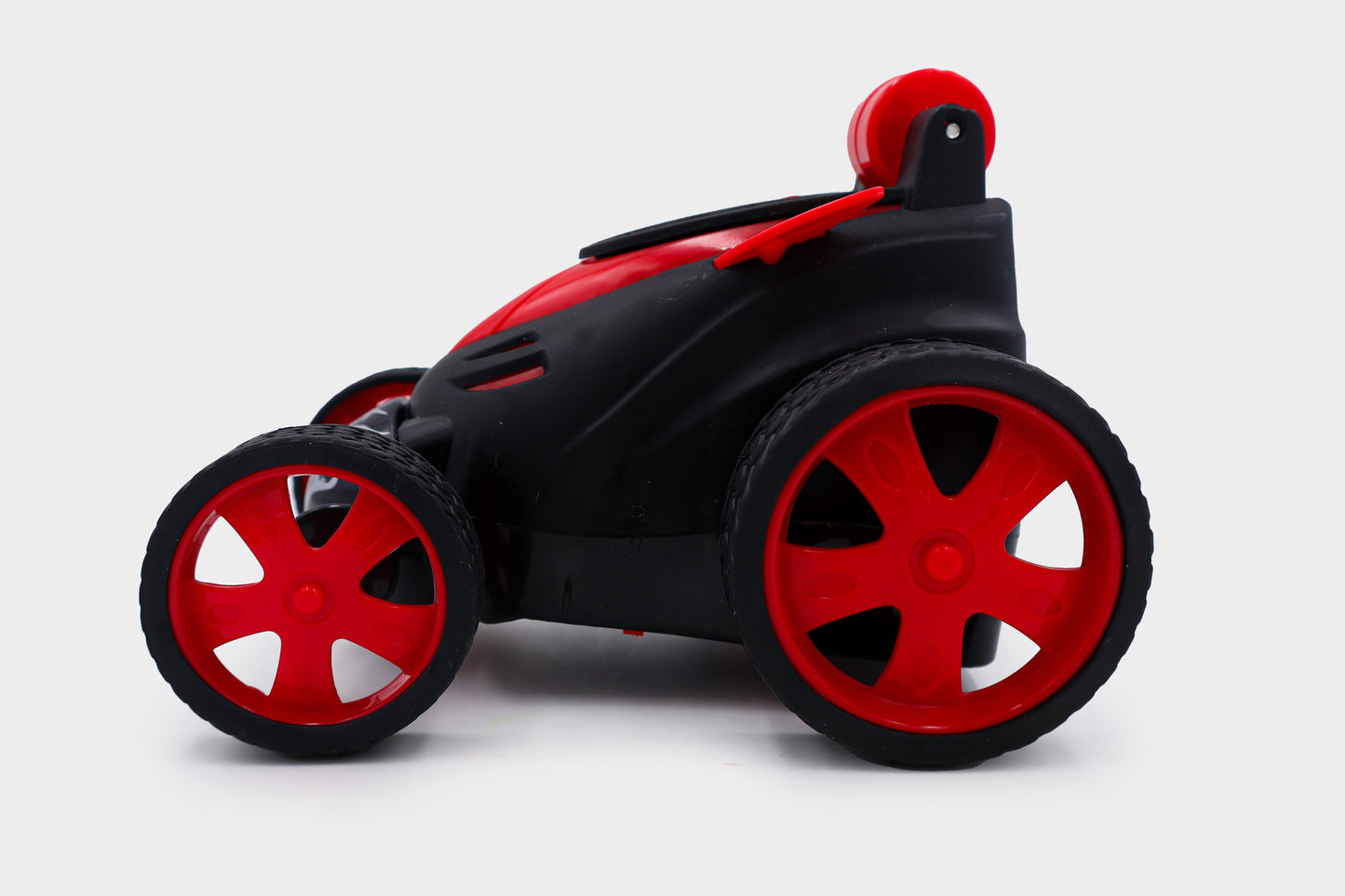 ToyBharat RC Stunt Remote Control Car is a multicolour electronic toy that performs flips, spins, and 360° rotations. A safe and exciting toy perfect for indoor and outdoor play and an ideal gift for kids.