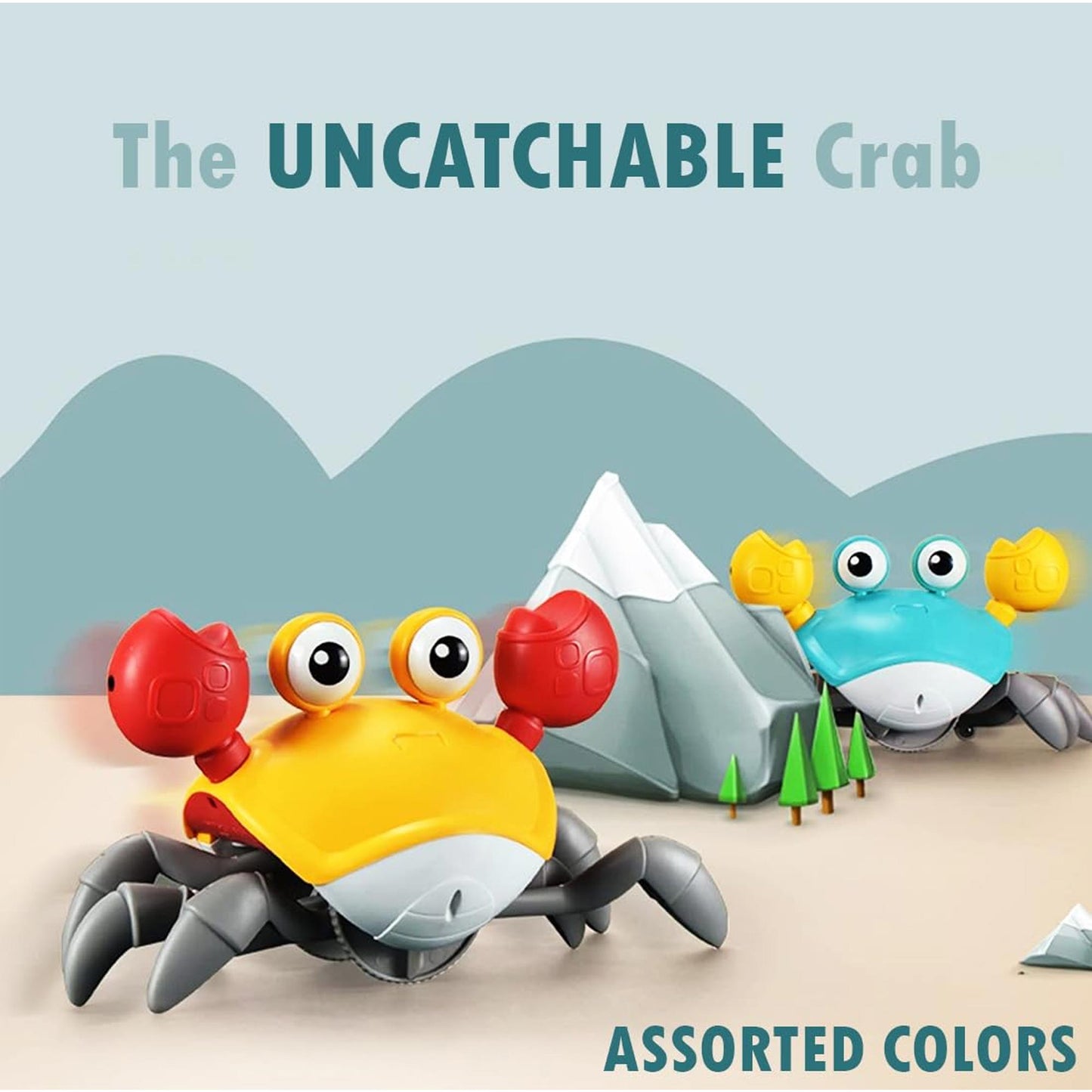 Toybharat Musical dancing and Crawling Crab Toy |Kids |Intractive Toys | Robot Toy