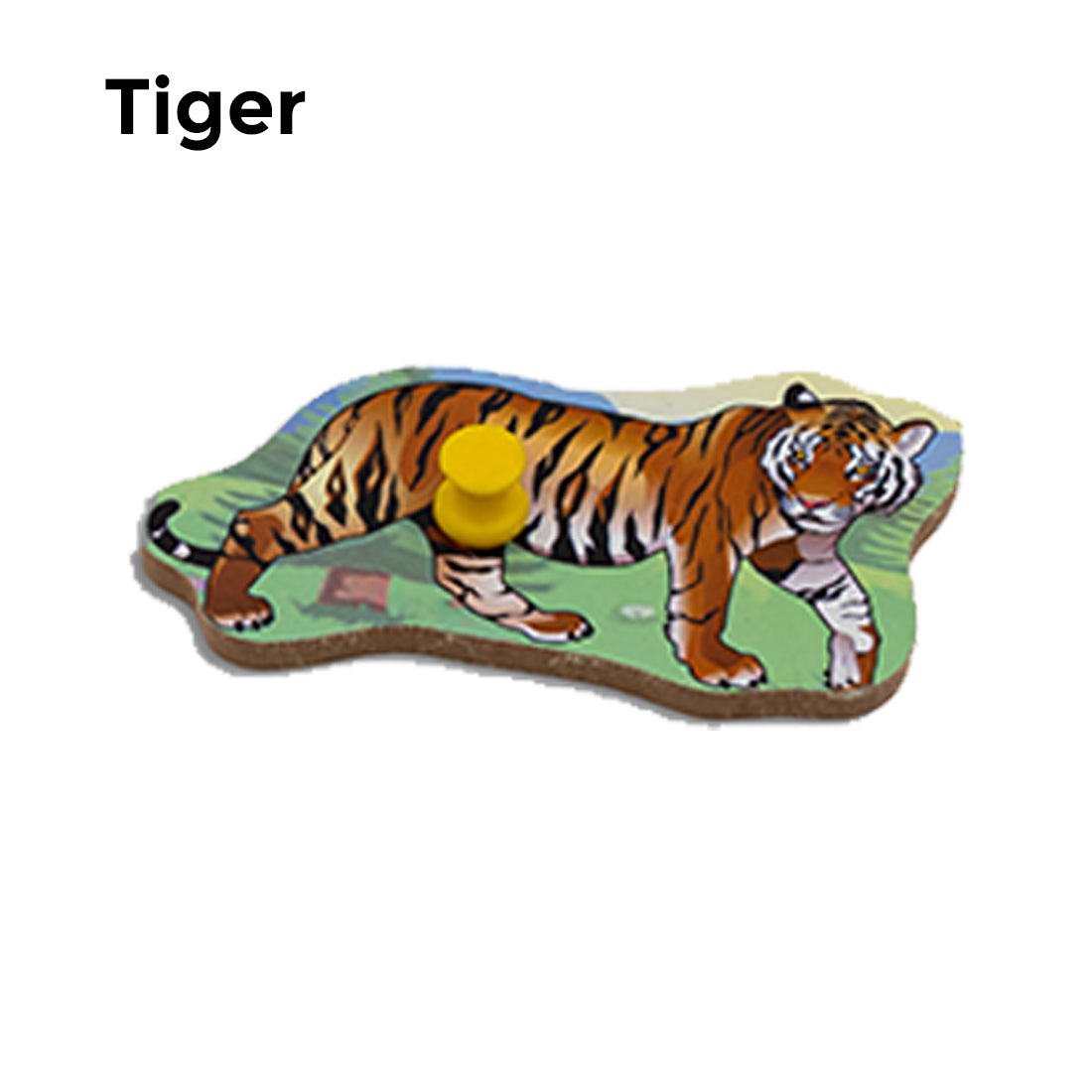 Toybharat Wooden Puzzle Animal | Multicolour | Wooden Toys | Birthday Gift for Kids | Educational