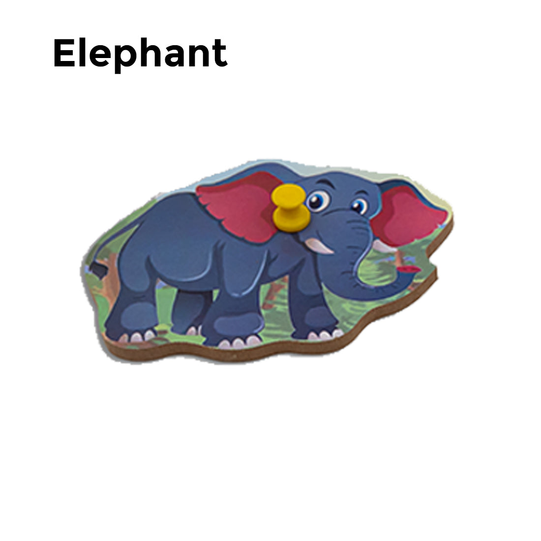 Toybharat Wooden Puzzle Animal | Multicolour | Wooden Toys | Birthday Gift for Kids | Educational