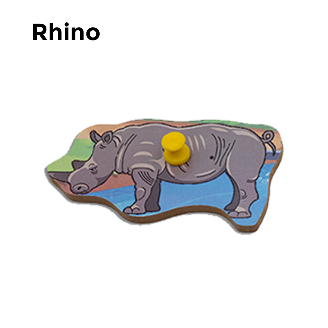 Toybharat Wooden Puzzle Animal | Multicolour | Wooden Toys | Birthday Gift for Kids | Educational
