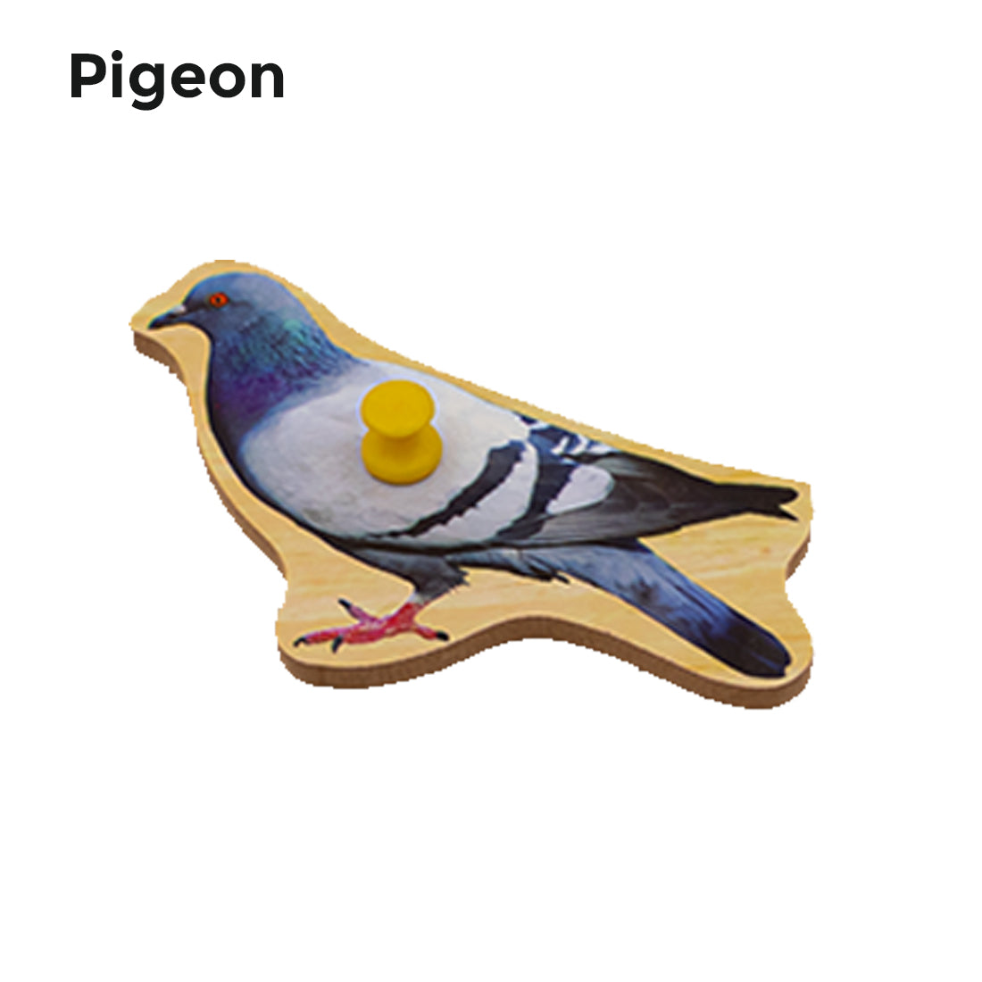 Toybharat Wooden Puzzle Bird | Multicolour | Wooden Toys | Birthday Gift for Kids| Educational