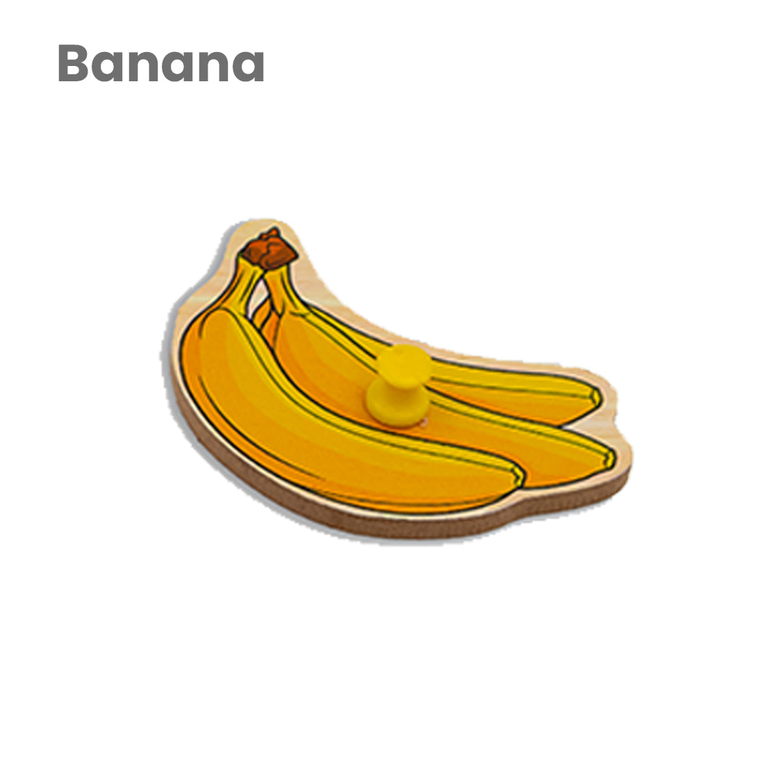 Toybharat Wooden Puzzle Fruits | Multicolour | Wooden Toys | Birthday Gift for kids | Educational