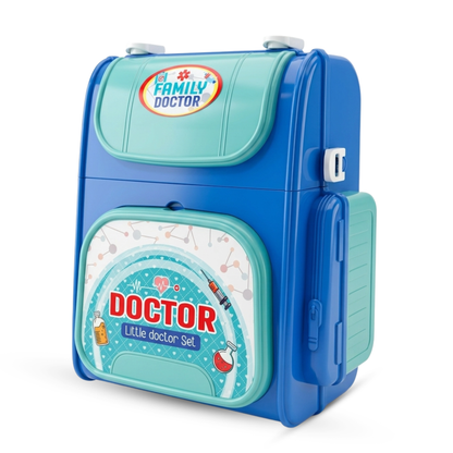 Toybharat Doctor Set for Kids 3+ Years | 2-in-1 Pretend Play Medical Kit | Portable Doctor Playset for Boys & Girls | Role Play Toy | Birthday Gift for Kids