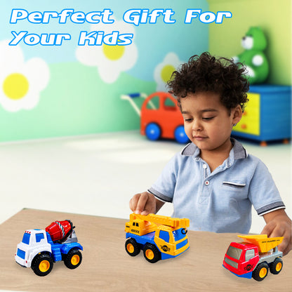Toybharat Free Wheel Construction 1 pcs| Multicolour | Free Wheel Toys | Birthday Gift for Boy and Girl Baby