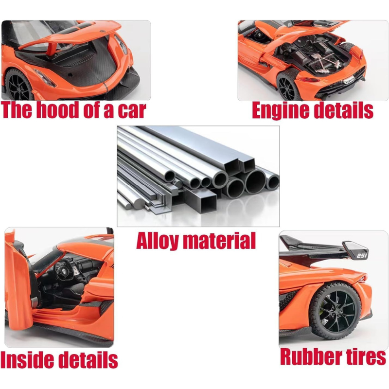 ToyBharat Pull Back Door Opening Metal Car 1 Pc is a Multicolour Travel Toy perfect as a Birthday Gift for Boy and Girl Baby. Compact, Realistic, Safe, and Non-Toxic—ideal for travel, learning, and everyday play fun.