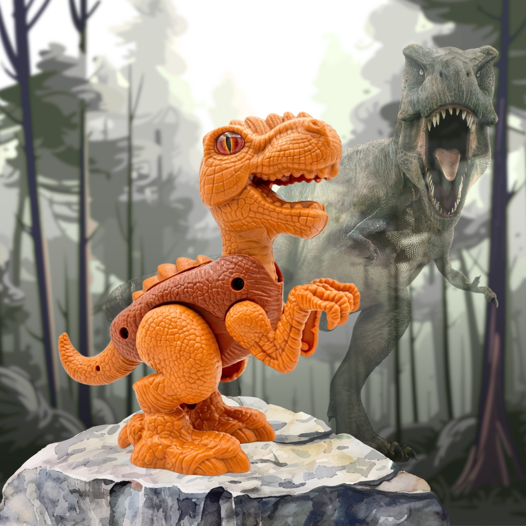 ToyBharat Moving Dinosaur  Toys for Girls Boys | Multicolour | Travel Toys | Birthday Gift for kids | Interactive Toys|