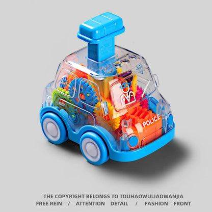 ToyBharat Press n Go Gear Bus Toys  for Kids 1 Pcs .Toys| Doll & Play Set |Set of 1|