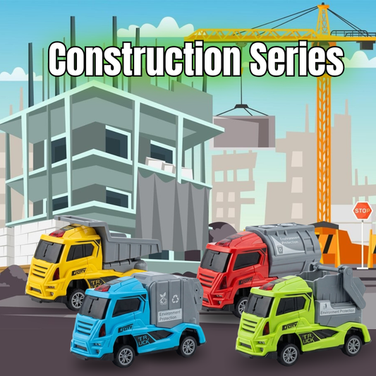 ToyBharat Construction Series ( Multi Colour) 1Pcs. Friction Power Toy with a Realistic Design. Perfect Gift for Kids aged 3–6 Years. Safe, Non-Toxic, and ideal for exciting indoor and outdoor play adventures ( 1 Pcs. Only),