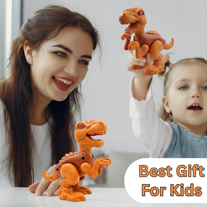 ToyBharat Moving Dinosaur  Toys for Girls Boys | Multicolour | Travel Toys | Birthday Gift for kids | Interactive Toys|