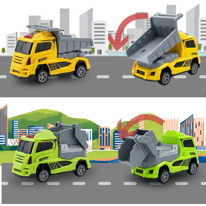 ToyBharat Construction Series ( Multi Colour) 1Pcs. Friction Power Toy with a Realistic Design. Perfect Gift for Kids aged 3–6 Years. Safe, Non-Toxic, and ideal for exciting indoor and outdoor play adventures ( 1 Pcs. Only),