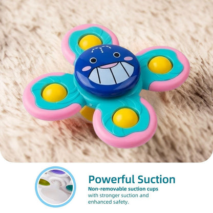 ToyBharat 2 in 1 Spinner is a multicolour interactive toy set that promotes motor skills and sensory play. Safe, non-toxic, and perfect for indoor and outdoor fun. A great birthday gift for baby boys and girls.