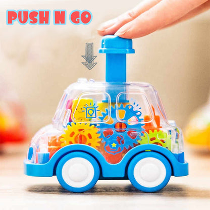 ToyBharat Press n Go Gear Bus Toys  for Kids 1 Pcs .Toys| Doll & Play Set |Set of 1|