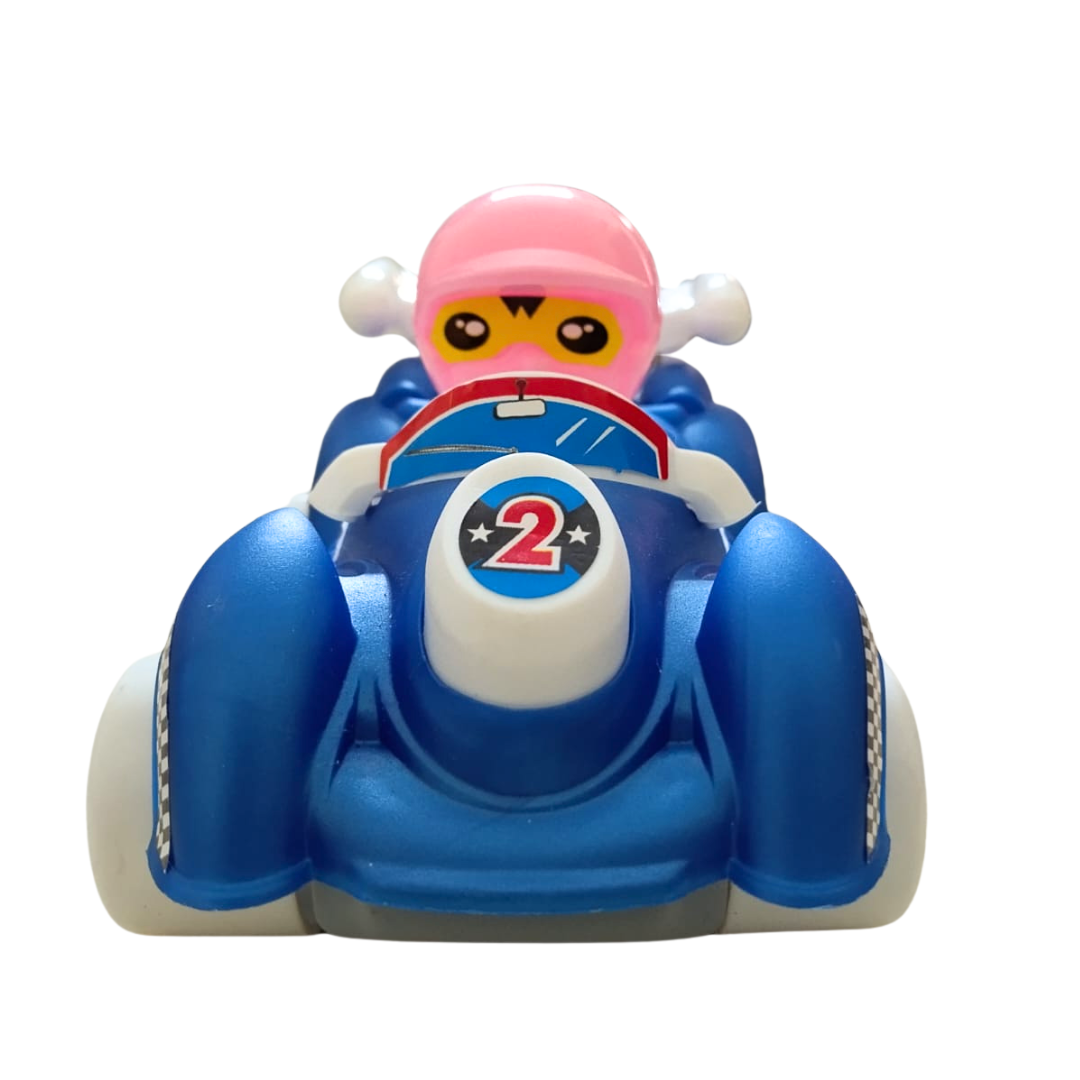 ToyBharat Racer Car is a Multicolour Friction Power Toy with a Realistic Design. Perfect Gift for Kids aged 1–6 Years. Safe, Non-Toxic, and ideal for exciting indoor and outdoor play adventures.