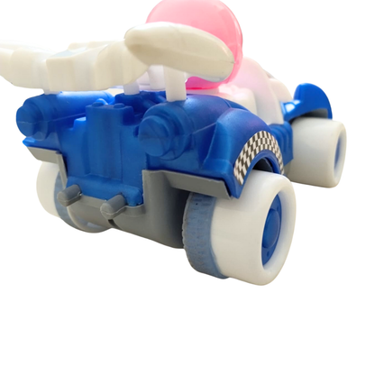 ToyBharat Racer Car is a Multicolour Friction Power Toy with a Realistic Design. Perfect Gift for Kids aged 1–6 Years. Safe, Non-Toxic, and ideal for exciting indoor and outdoor play adventures.